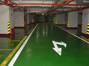 車庫地坪漆效果